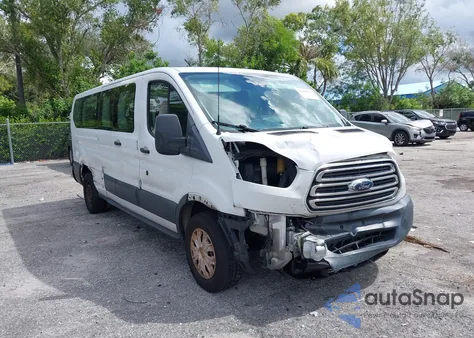 2018 Ford Transit-350 Xlt z USA, uszkodzony, nr VIN 1FBZX2ZM4JKA10500